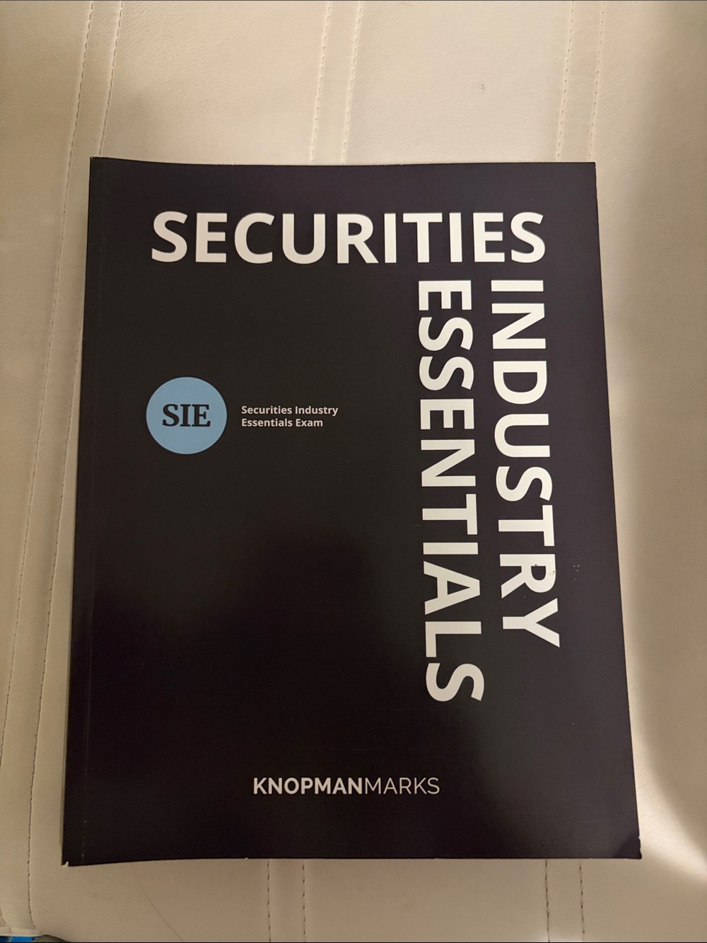 NEW Knopman Marks SIE (Securities Industry Essentials) Textbook